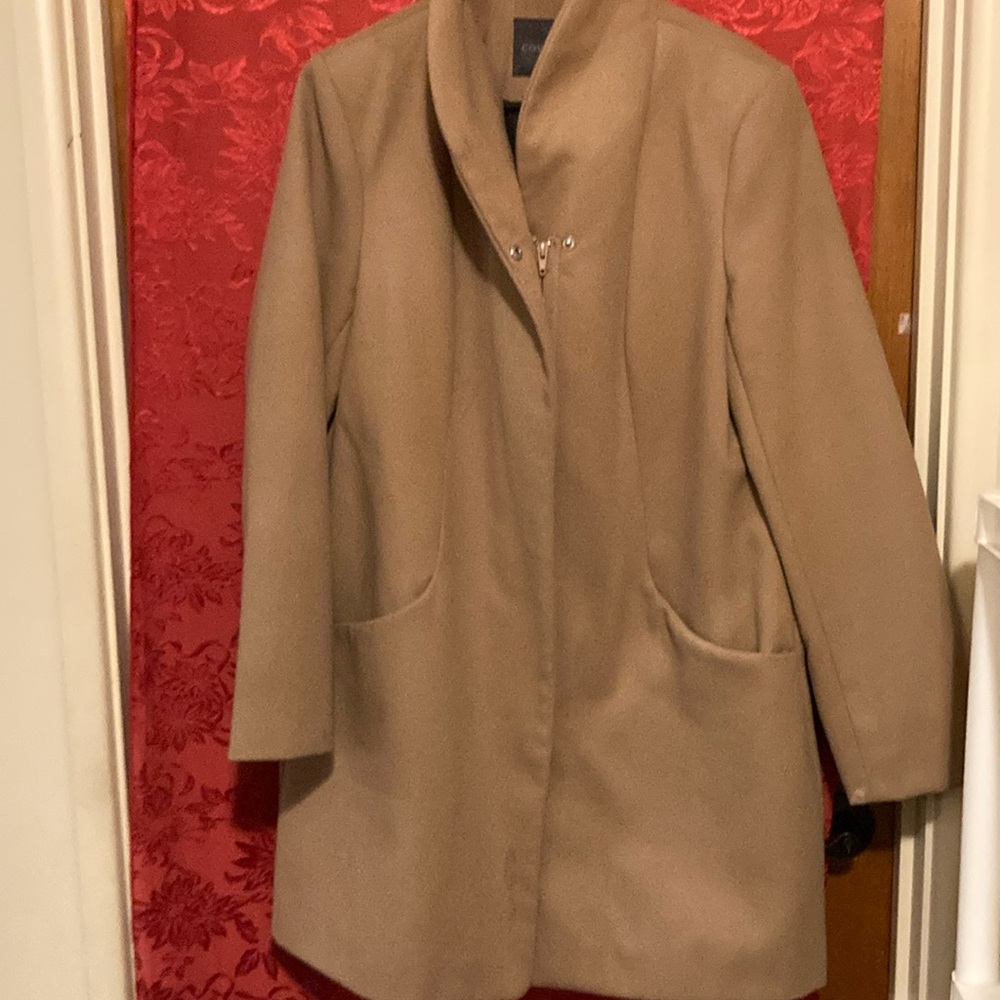 Wool Short Trench Style Coat!